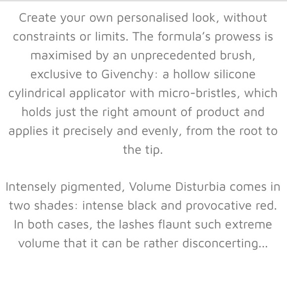 NEW Givenchy Volume Disturbia Black Mascara - Picture 8 of 8